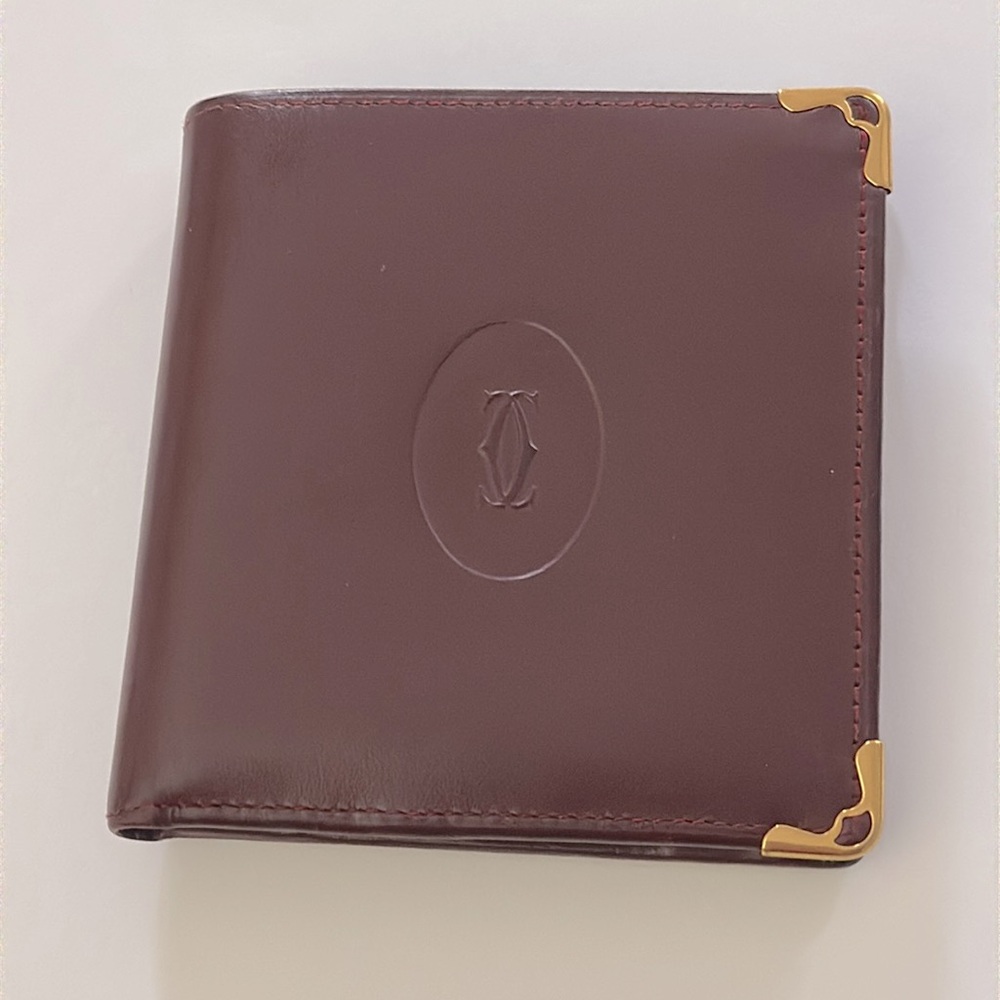 CARTIER || Unisex Bifold Wallet. Sz. OS - Picture 2 of 13